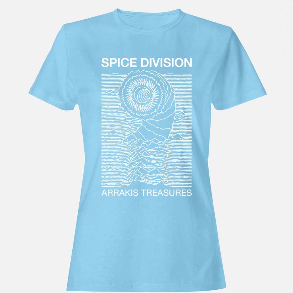 Women's T-Shirt - 77E2U86X - Light Blue - 8