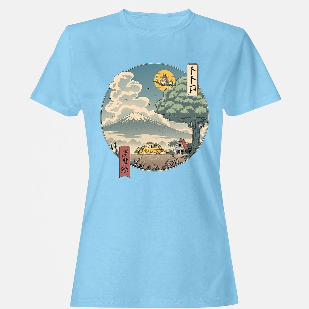 Women's T-Shirt - USME84R5 - Light Blue - 8