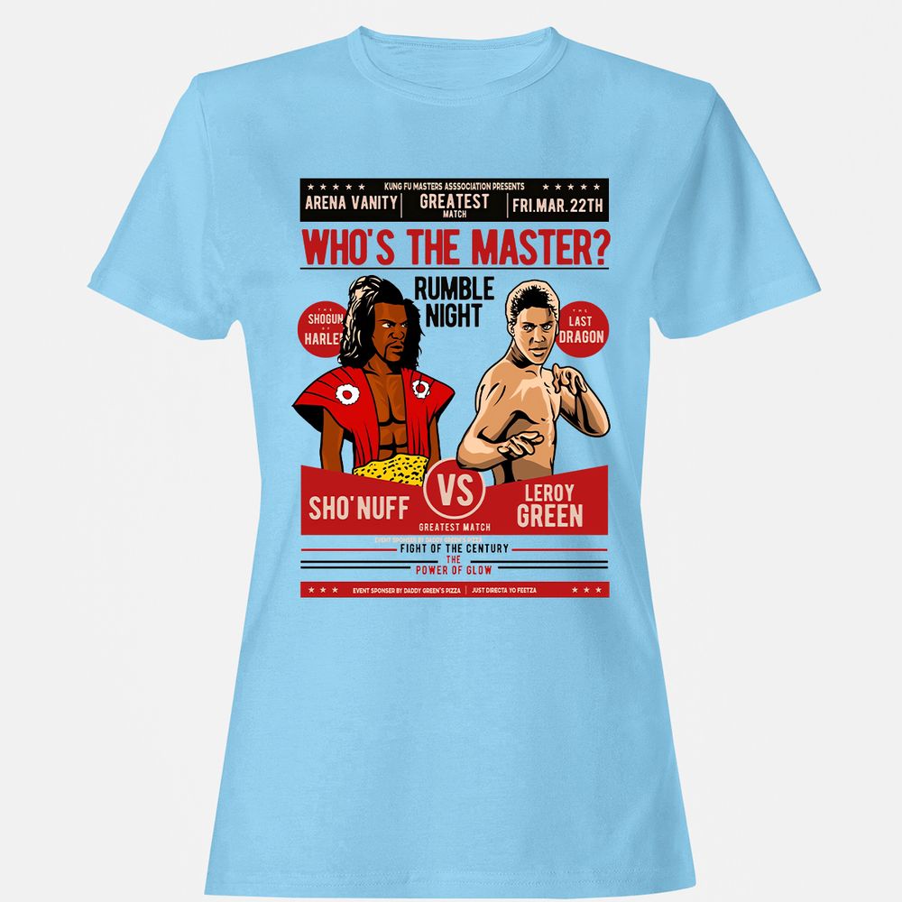 Women's T-Shirt - YE58KZQN - Light Blue - 8