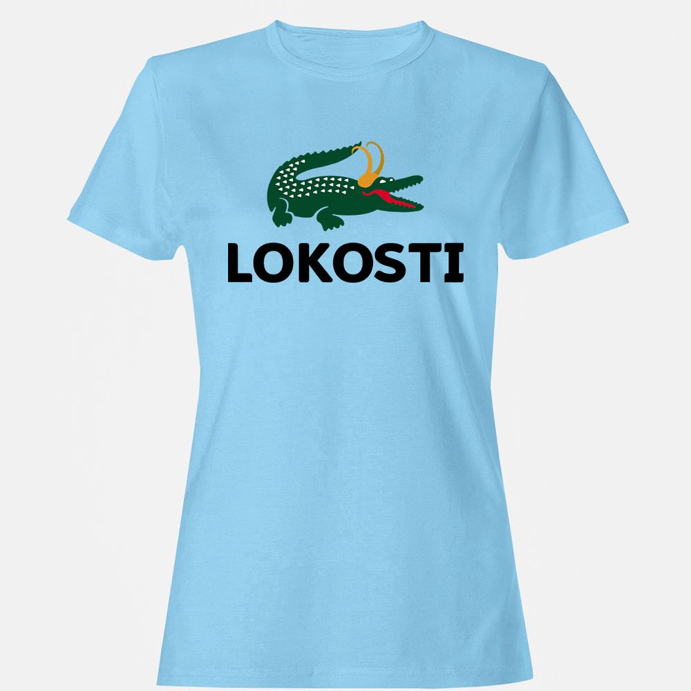 Women's T-Shirt - VL3HEMQU - Light Blue - 8