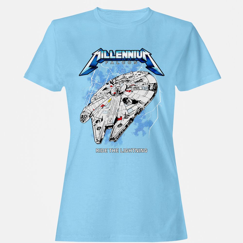 Women's T-Shirt - ANS1A8CS - Light Blue - 8