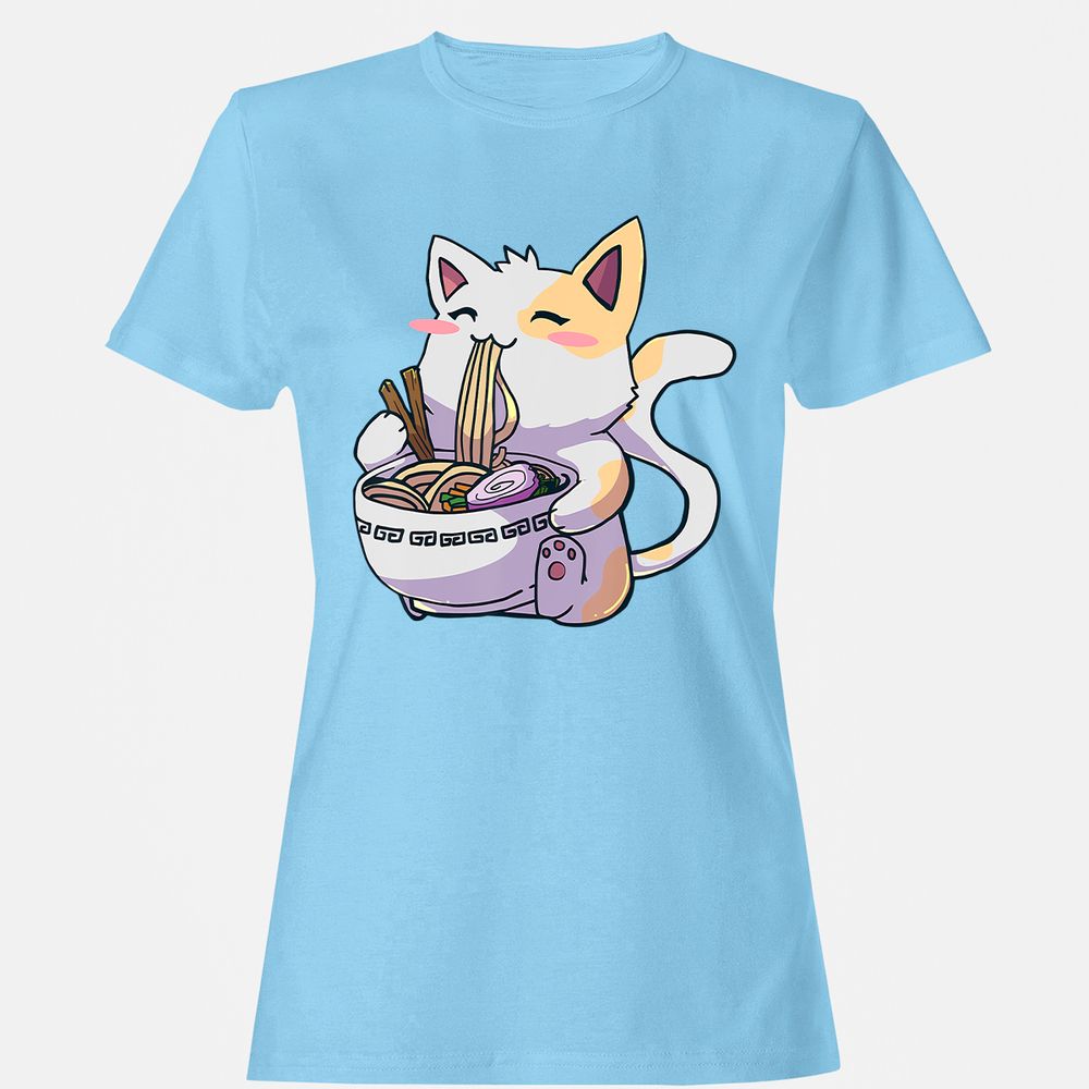 Women's T-Shirt - VE4DTU74 - Light Blue - 8