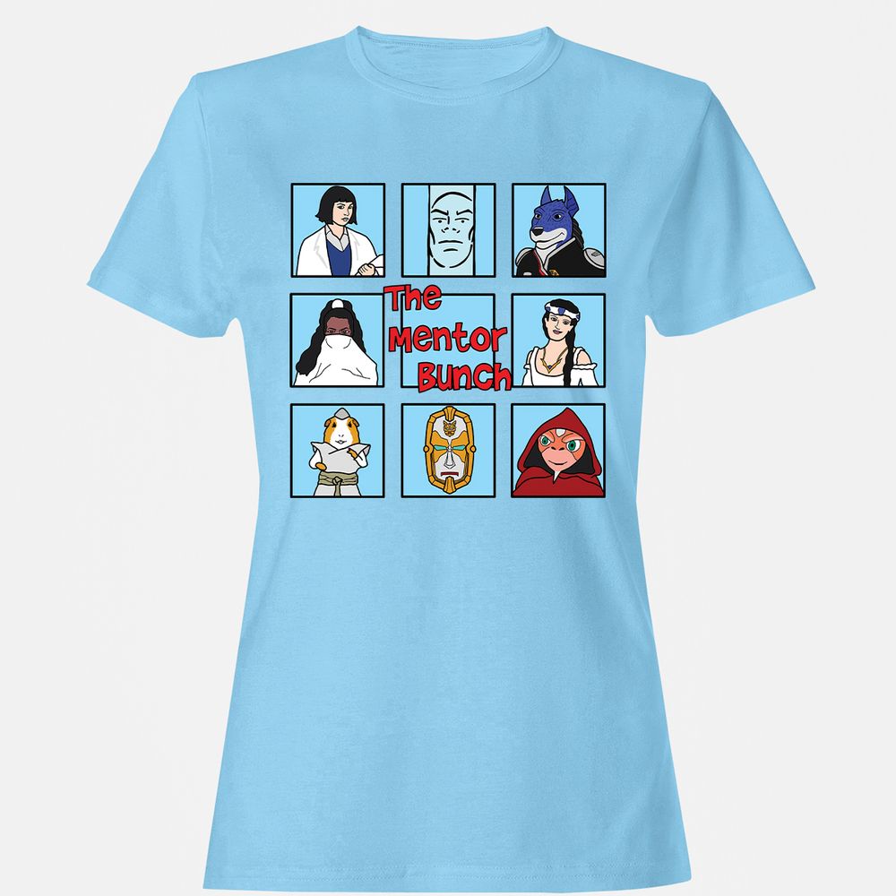 Women's T-Shirt - BJ9MMRUQ - Light Blue - 8