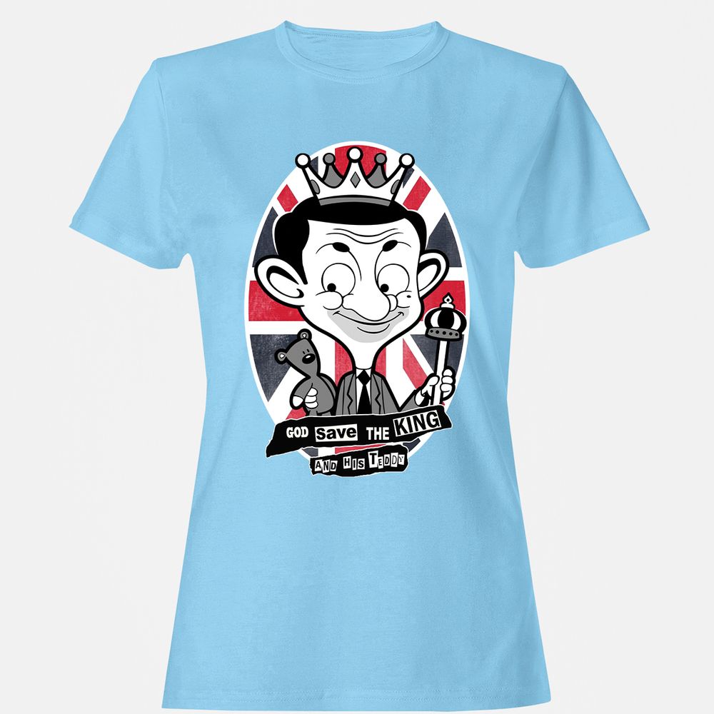 God Save the King - Light Blue - 8