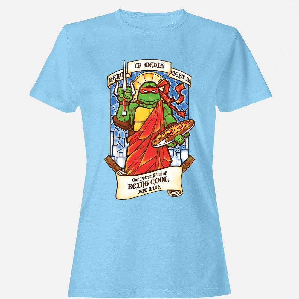 Women's T-Shirt - PJMZD5R2 - Light Blue - 8