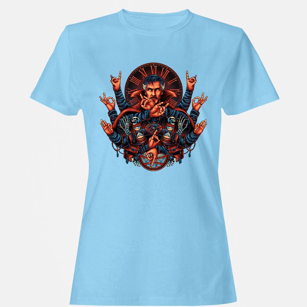 Women's T-Shirt - XYYTPNV2 - Light Blue - 8