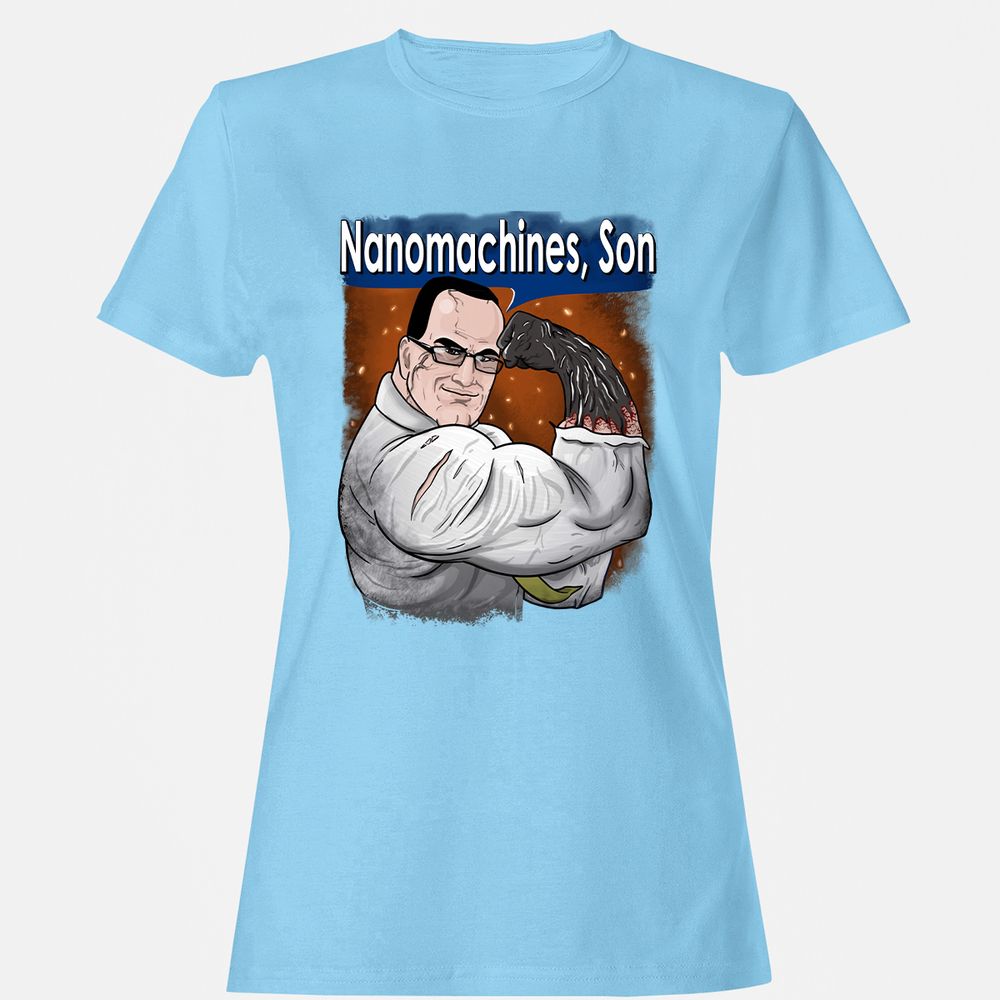 Women's T-Shirt - UJ534NRB - Light Blue - 8