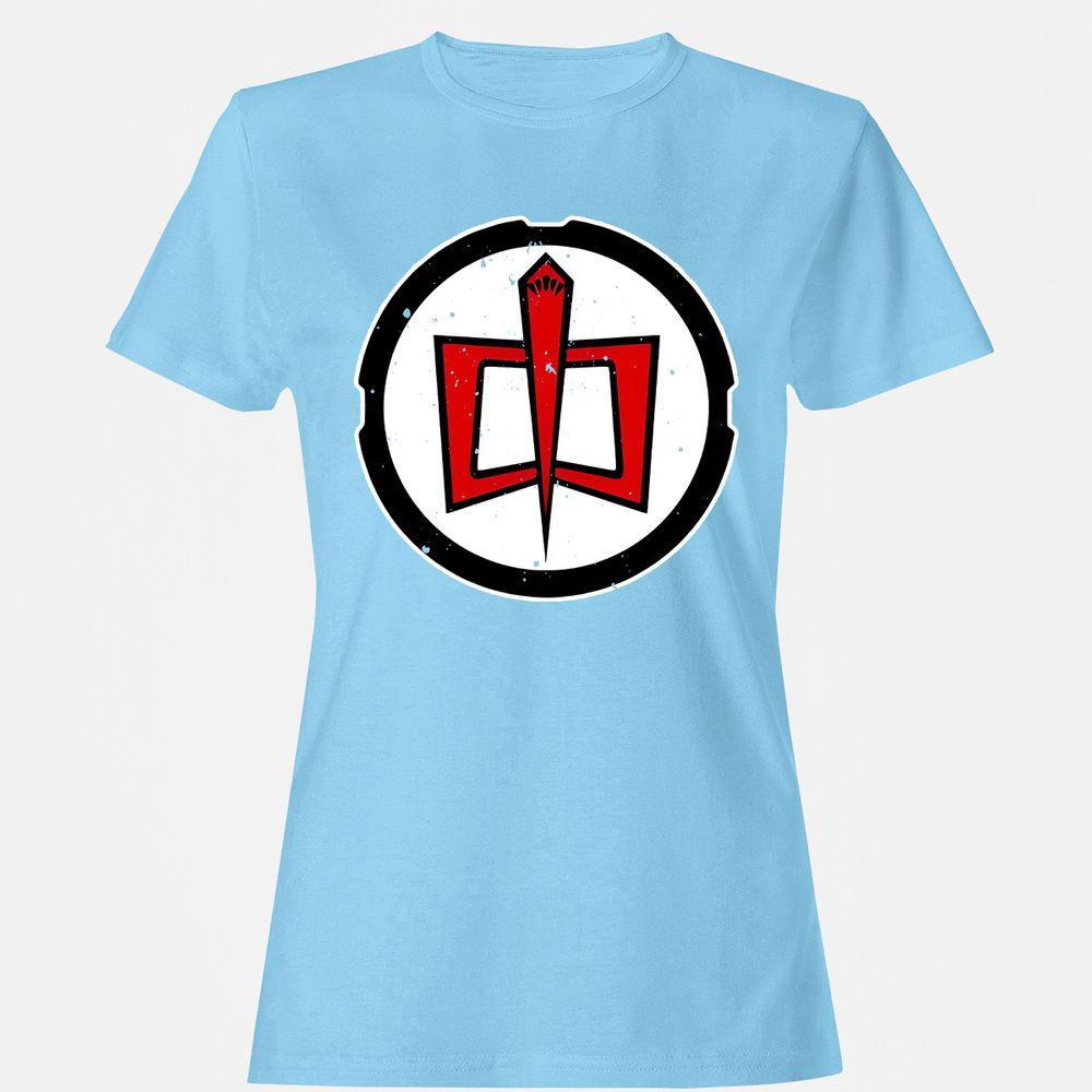 Women's T-Shirt - 2XLDQEVN - Light Blue - 8