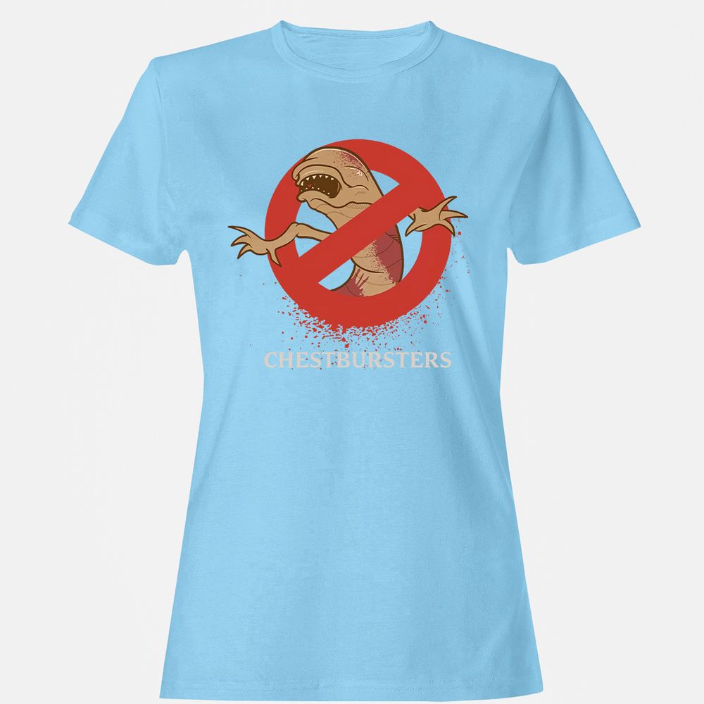 Women's T-Shirt - 3MQYWZQJ - Light Blue - 8