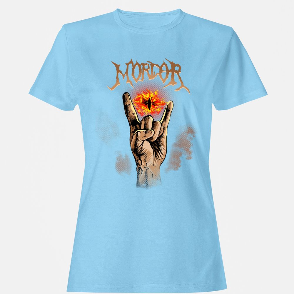 Women's T-Shirt - NGWVXEDZ - Light Blue - 8
