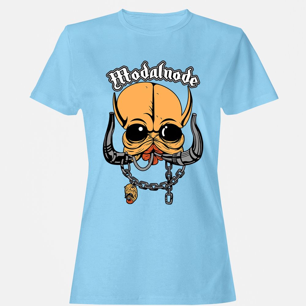 Women's T-Shirt - MR7XUFE9 - Light Blue - 8