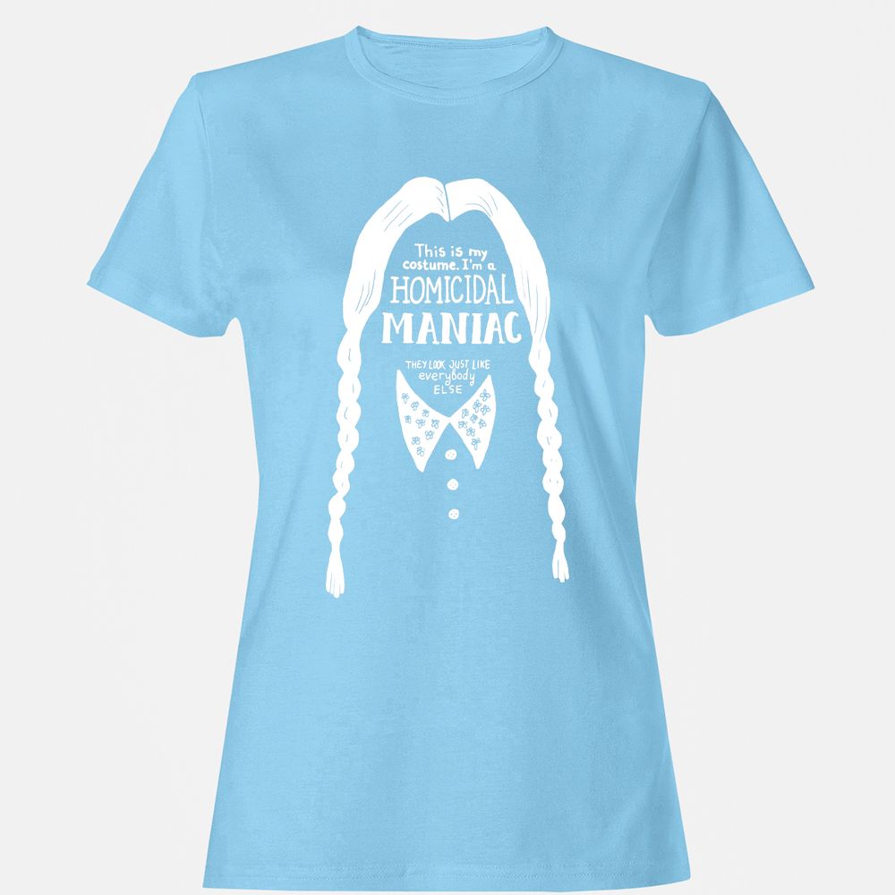 Women's T-Shirt - YPV2XHHF - Light Blue - 8