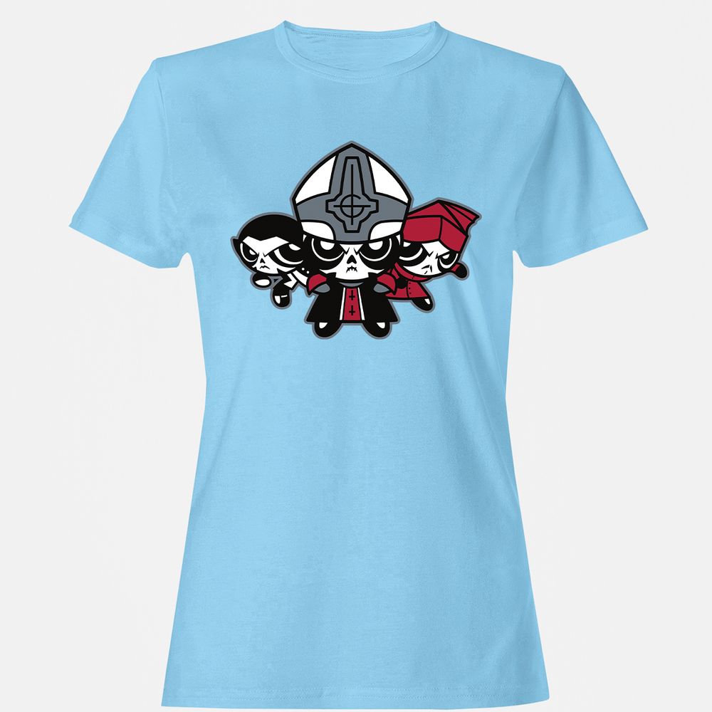 Women's T-Shirt - T6NSTYFJ - Light Blue - 8