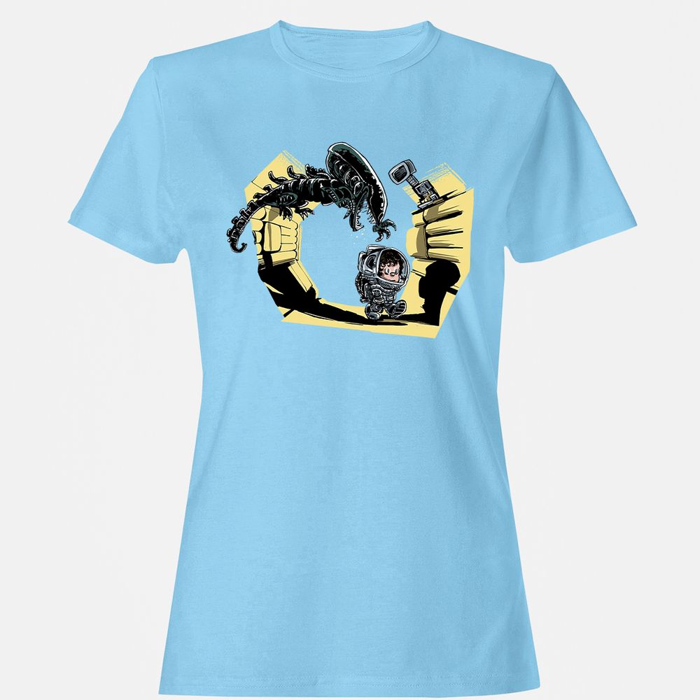 Women's T-Shirt - WZ4V24ZR - Light Blue - 8