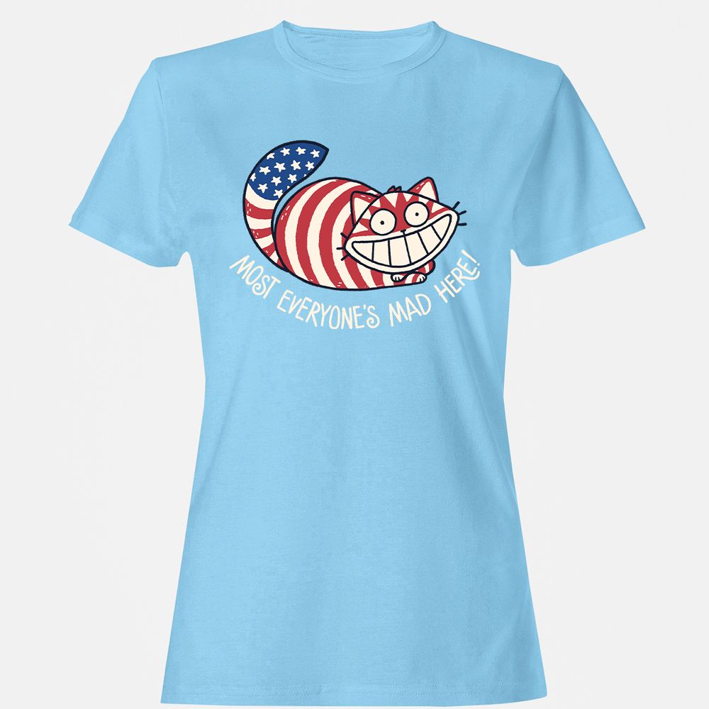 Women's T-Shirt - MKZB2SQS - Light Blue - 8