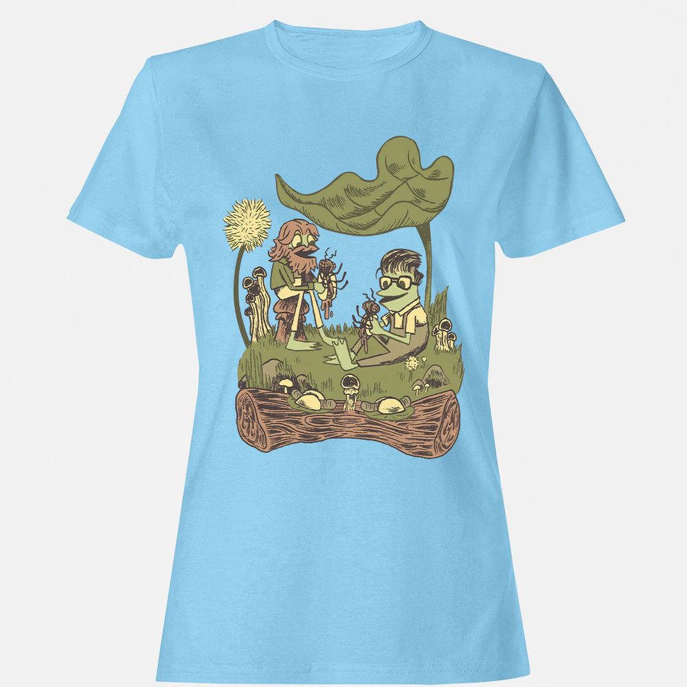 Women's T-Shirt - KBNPNY69 - Light Blue - 8