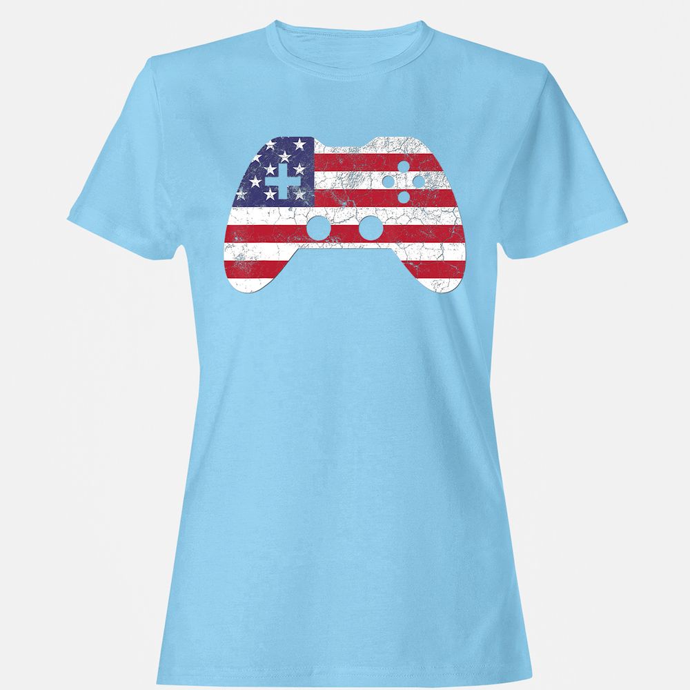 Women's T-Shirt - HMUECVE4 - Light Blue - 8