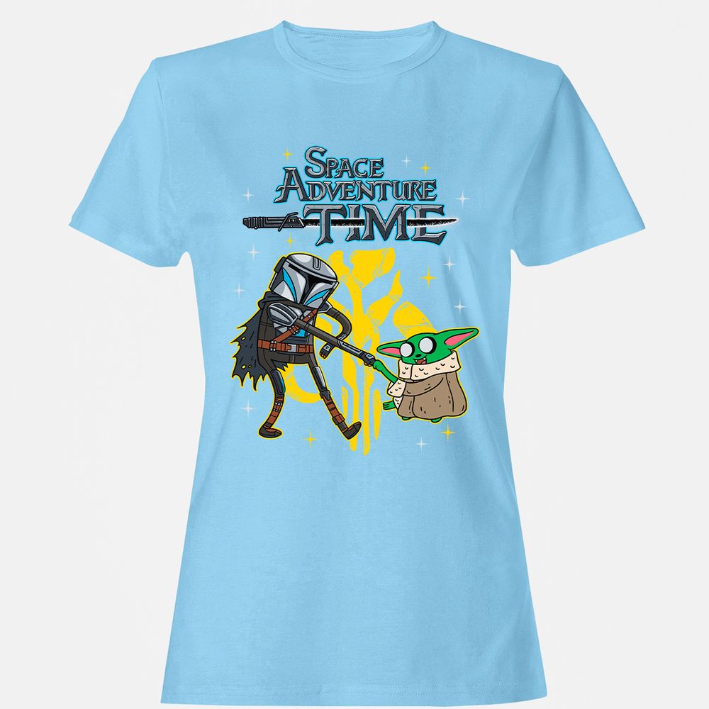 Women's T-Shirt - SC75KJWE - Light Blue - 8