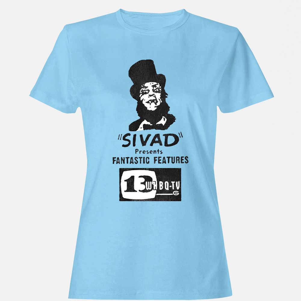 Women's T-Shirt - GW4WJZ9J - Light Blue - 8