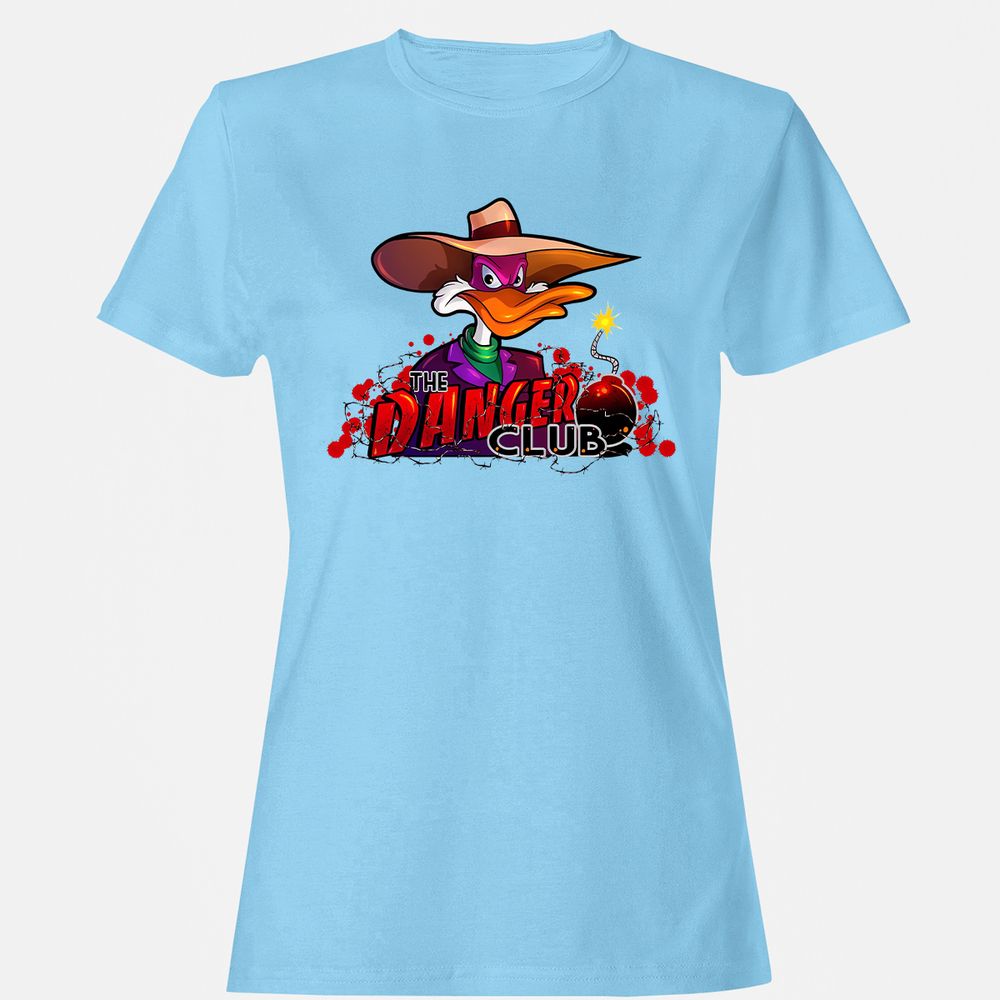 Women's T-Shirt - 3DFZAMEN - Light Blue - 8