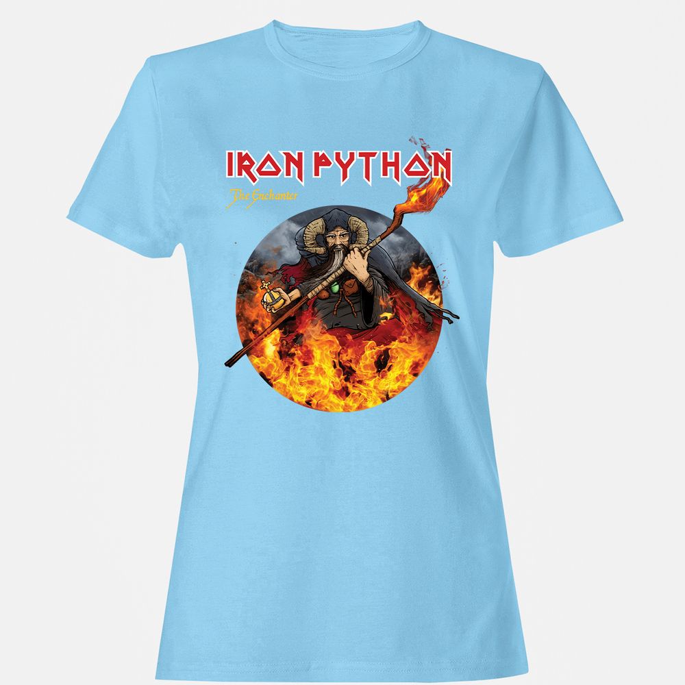 Women's T-Shirt - G5K8YCA2 - Light Blue - 8