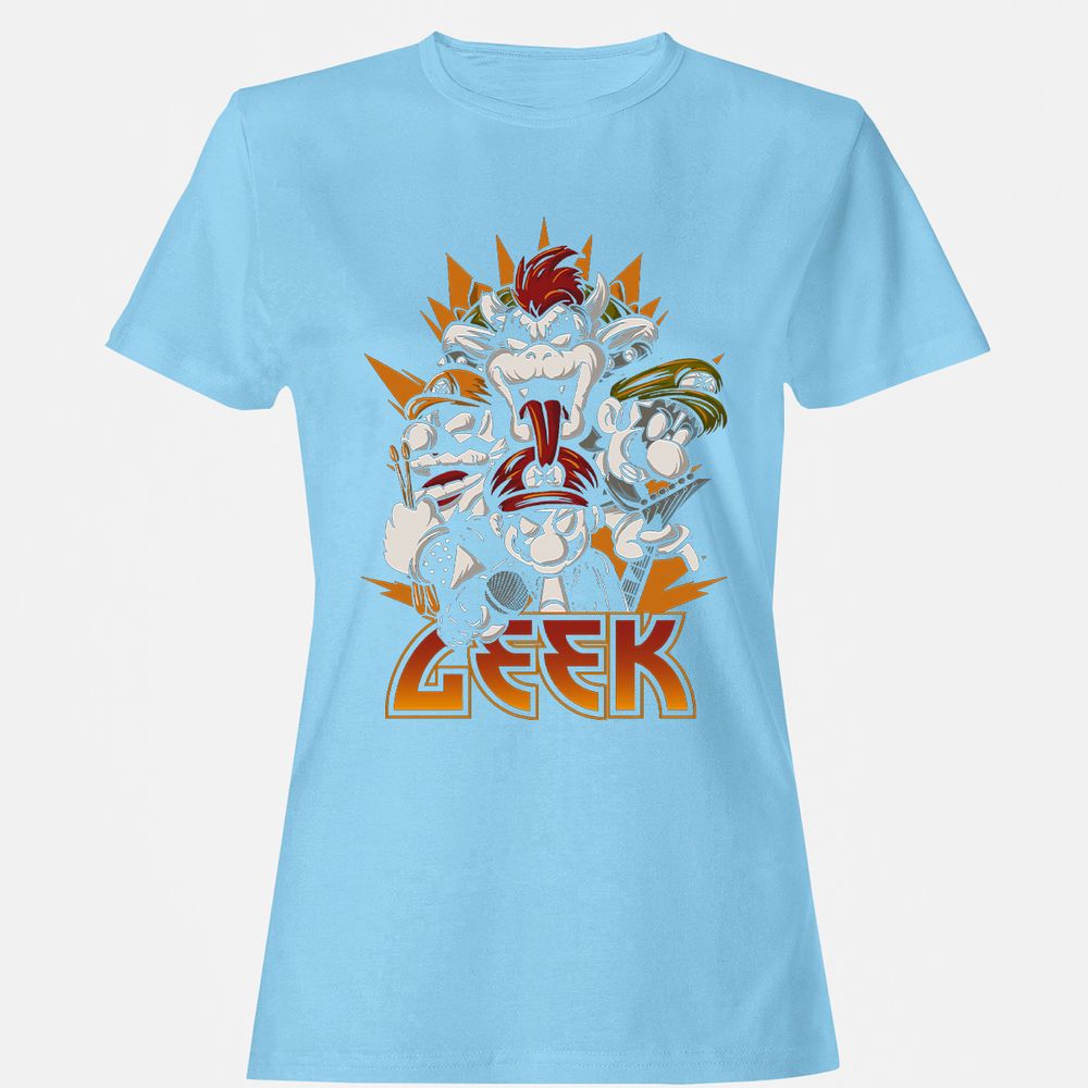 Women's T-Shirt - LDFFKTA7 - Light Blue - 8