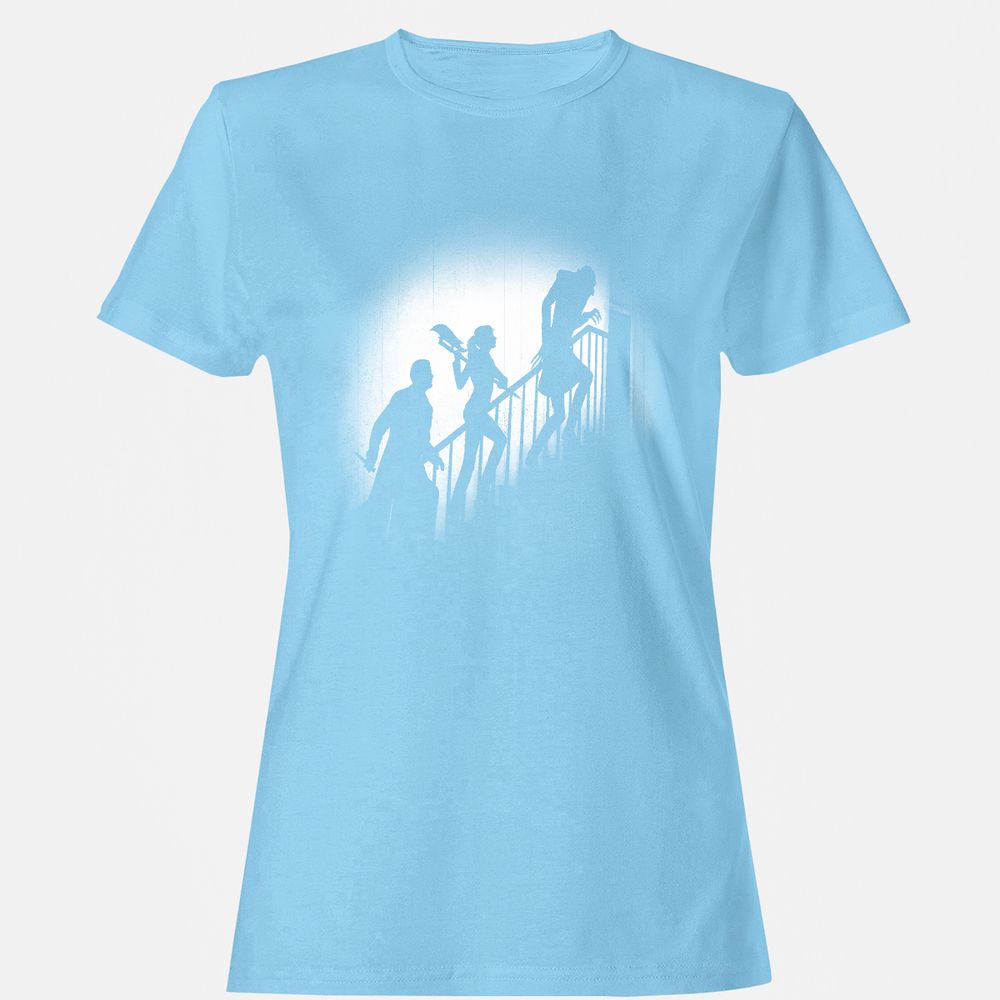 Women's T-Shirt - JA7H4MUD - Light Blue - 8
