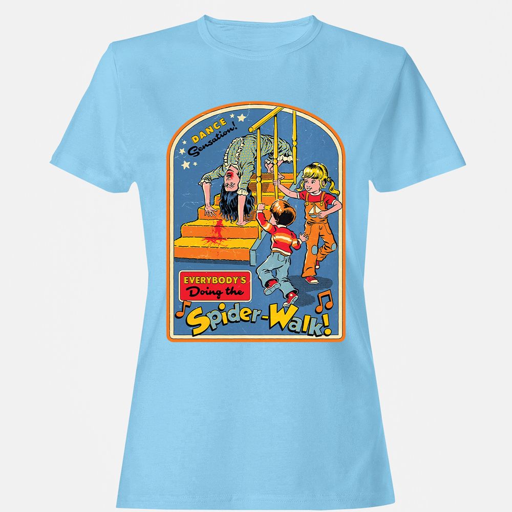 Women's T-Shirt - 5C9R85VL - Light Blue - 8