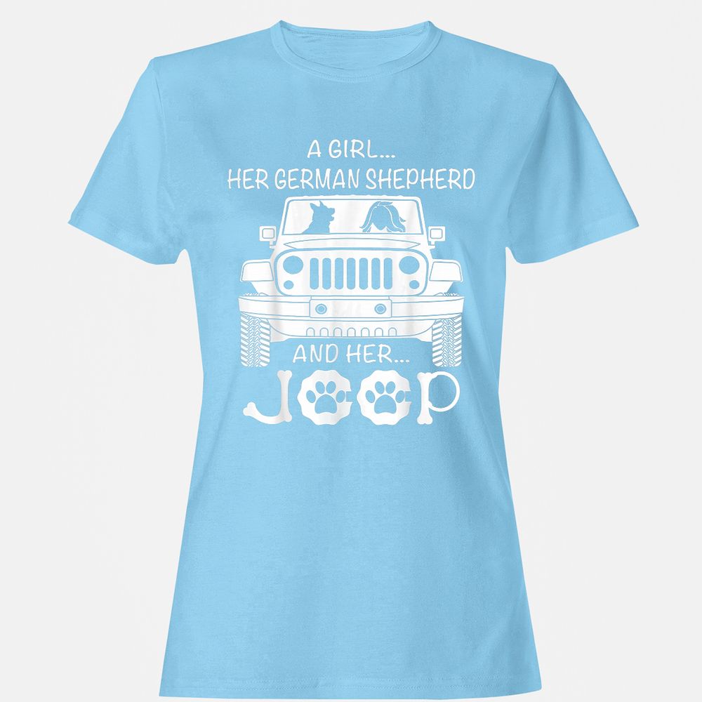 Women's T-Shirt - D39E561S - Light Blue - 8