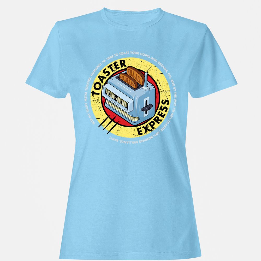 Women's T-Shirt - RNM58DB4 - Light Blue - 8