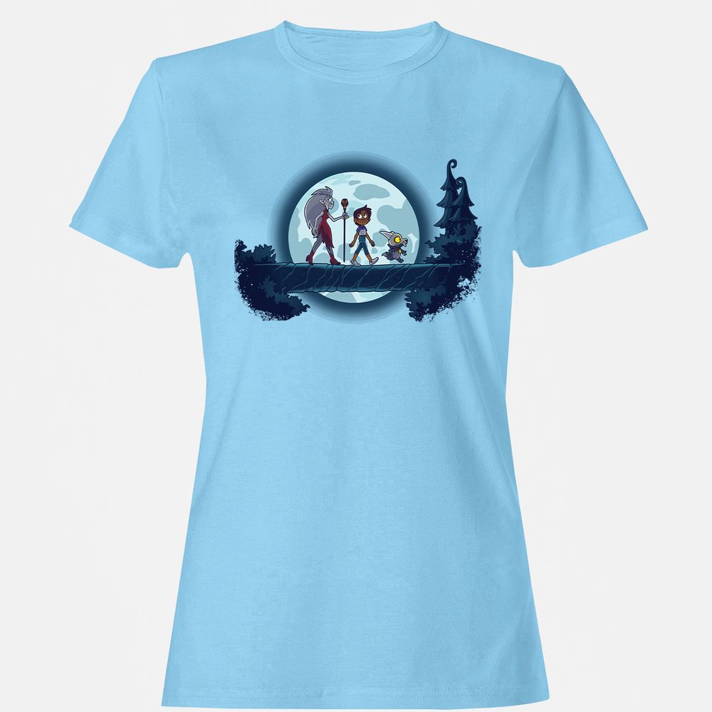 Women's T-Shirt - 13Y8ZT5D - Light Blue - 8
