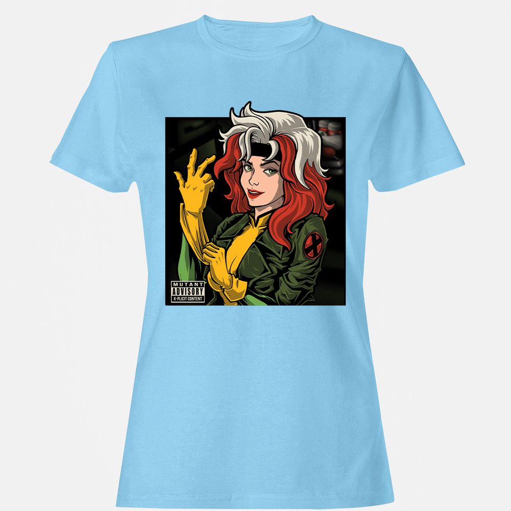 Women's T-Shirt - SYBRFMQQ - Light Blue - 8