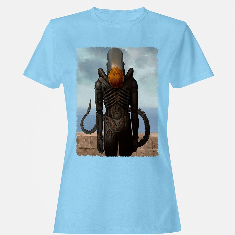 Women's T-Shirt - D6FLEFAQ - Light Blue - 8