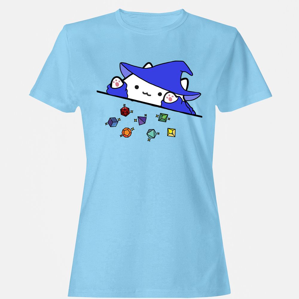 Women's T-Shirt - WAF55J9L - Light Blue - 8