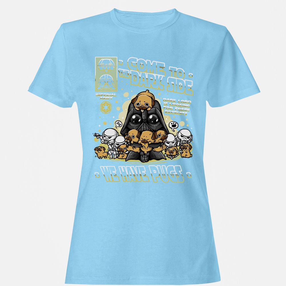 Women's T-Shirt - NQXSWUEQ - Light Blue - 8