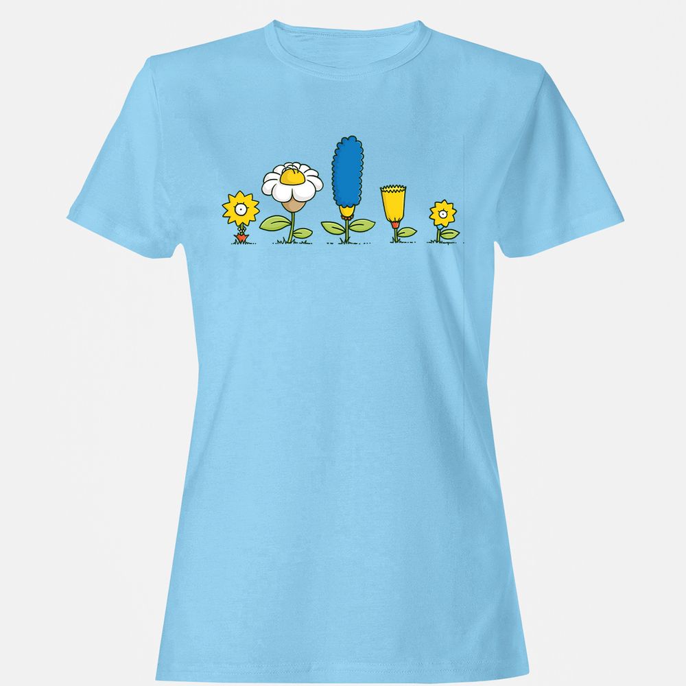 Women's T-Shirt - 9JWUSUUU - Light Blue - 8