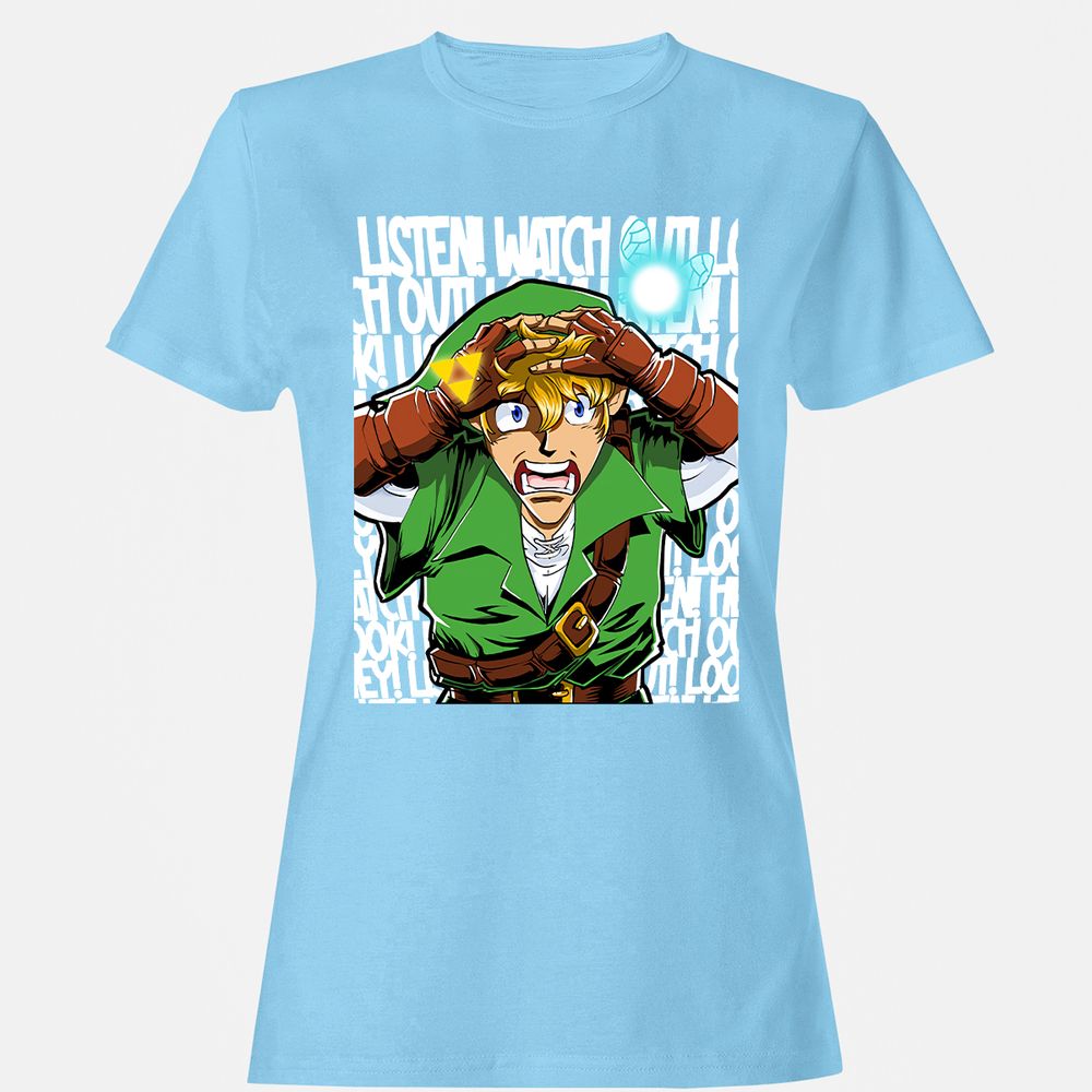 Women's T-Shirt - M64DG8KJ - Light Blue - 8
