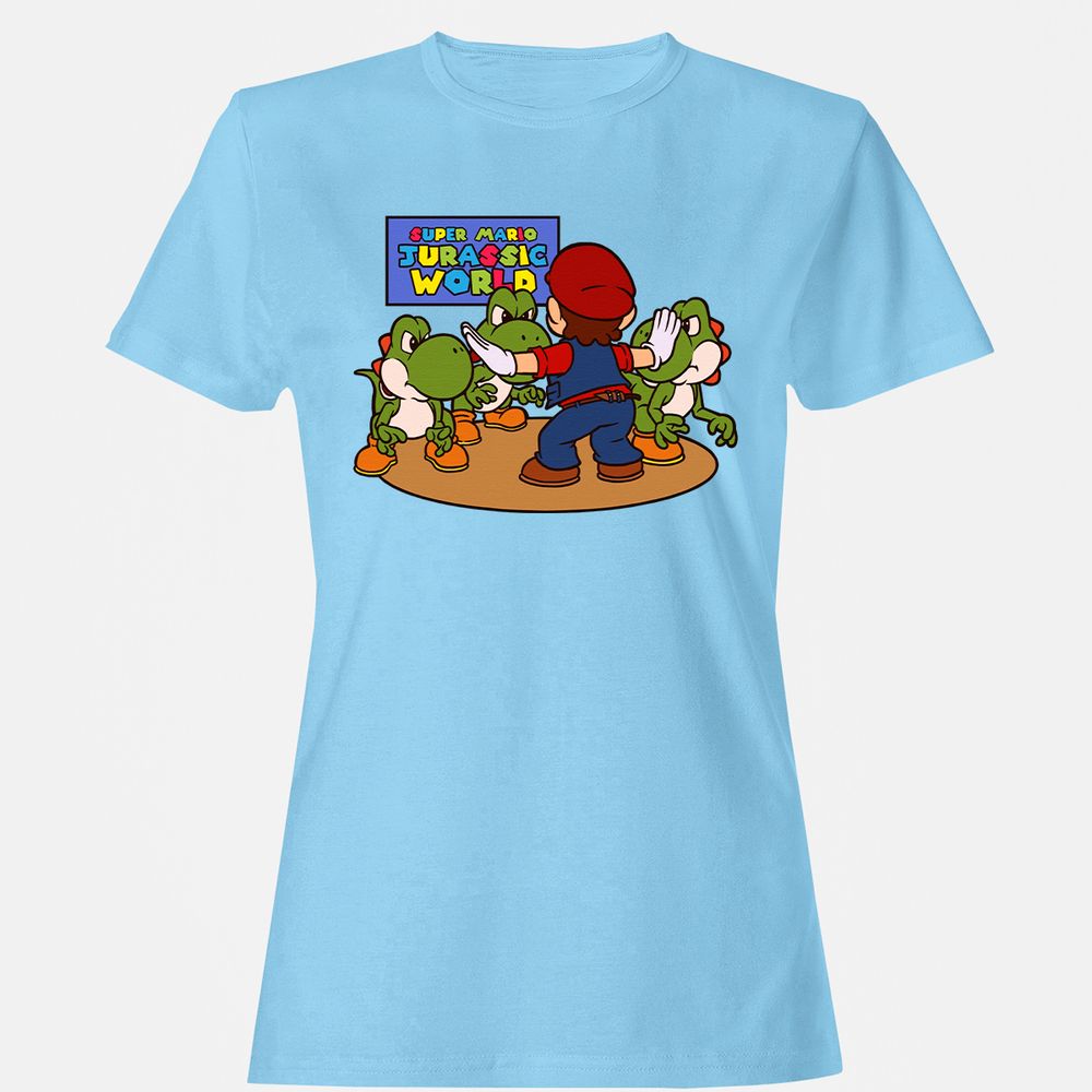 Women's T-Shirt - Y5A1UEW8 - Light Blue - 8