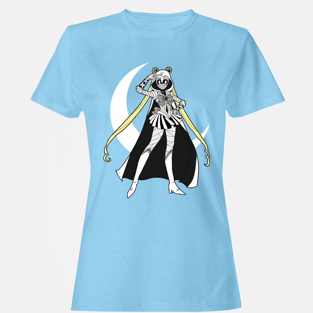 Women's T-Shirt - 9R186J7D - Light Blue - 8