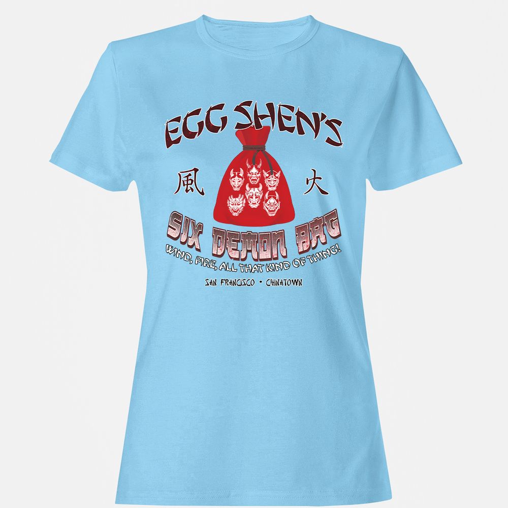 Women's T-Shirt - EWUE6UTZ - Light Blue - 8