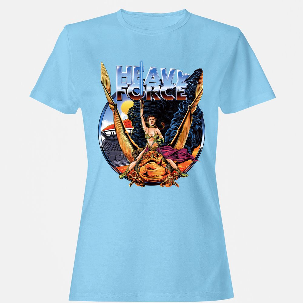 Women's T-Shirt - WQPYMSSW - Light Blue - 8