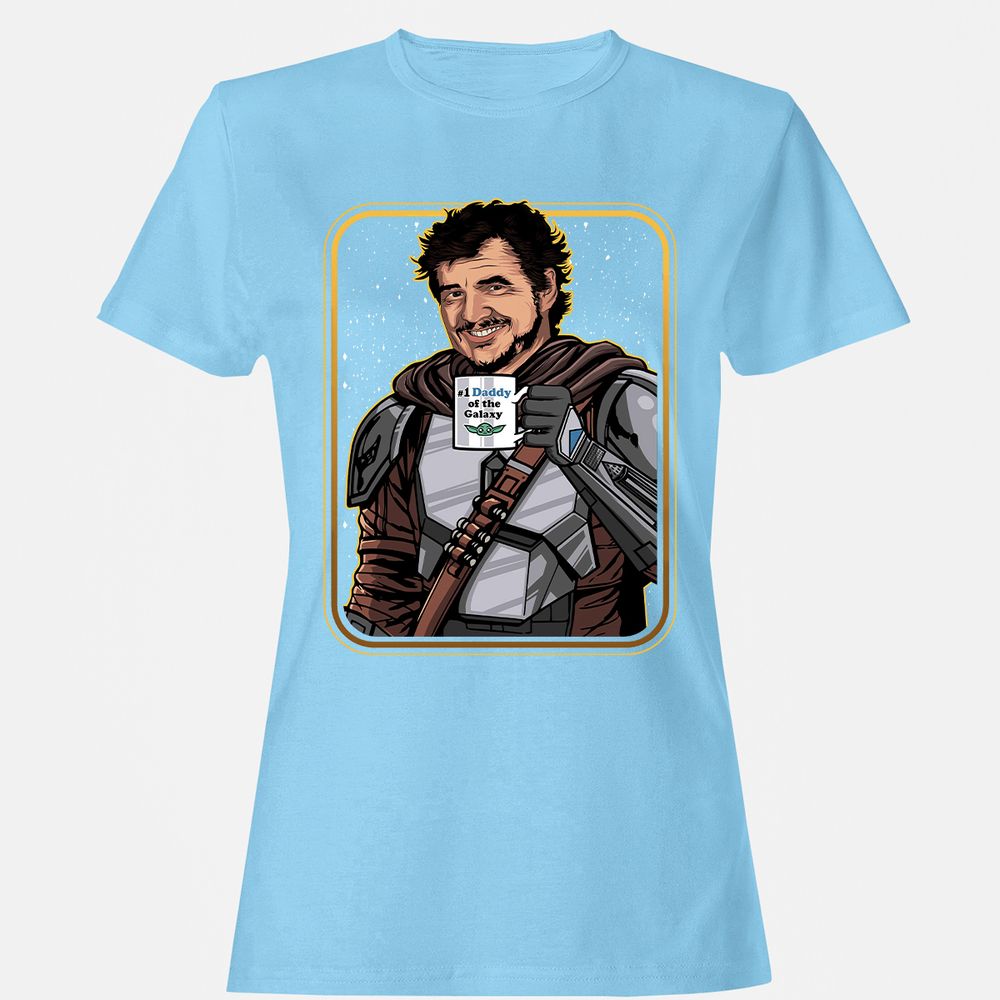 Women's T-Shirt - QZ3UUJB9 - Light Blue - 8