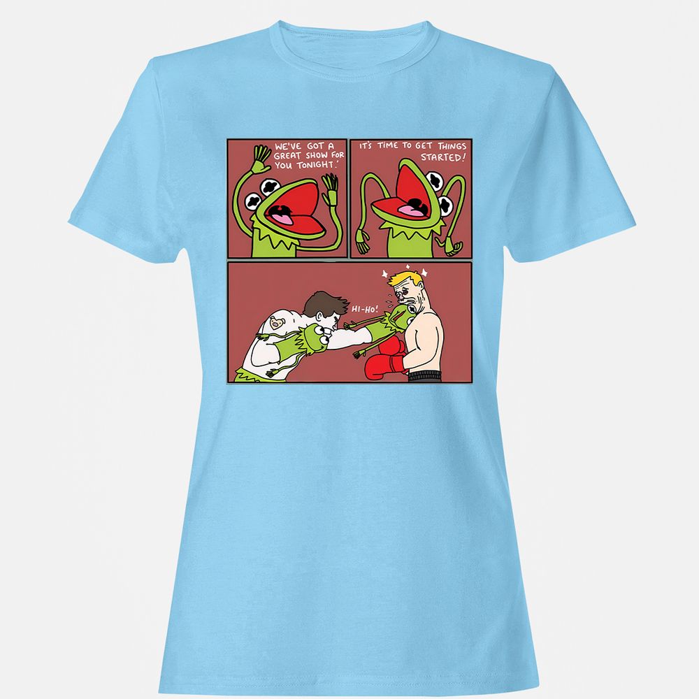 Women's T-Shirt - CU15X7N6 - Light Blue - 8