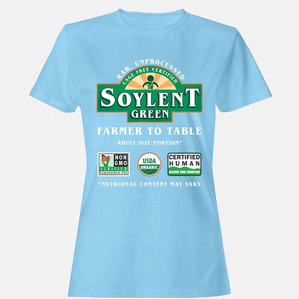Women's T-Shirt - 6DBNPPU1 - Light Blue - 8