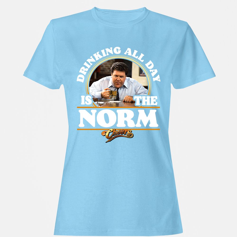 Women's T-Shirt - RE6UXLEZ - Light Blue - 8