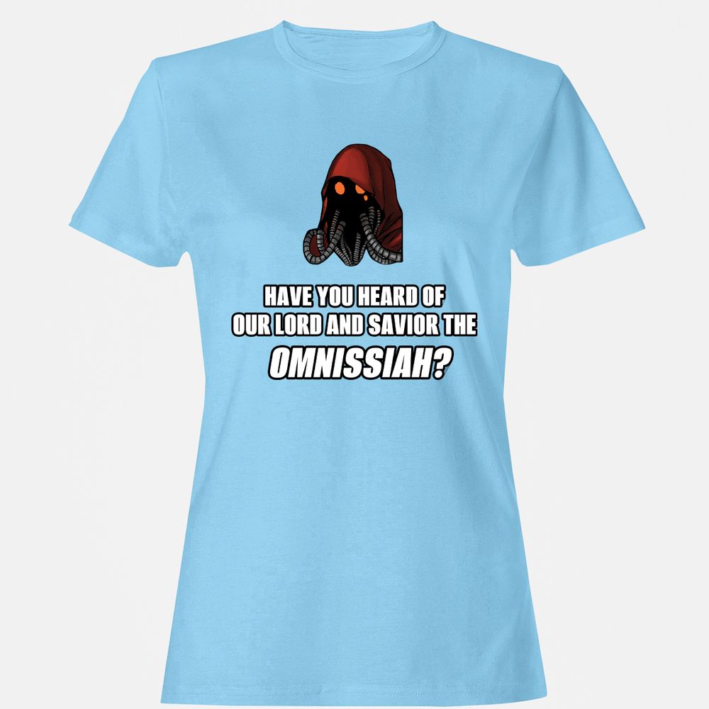 Women's T-Shirt - 1TE3AHJD - Light Blue - 8