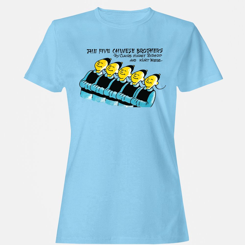 Women's T-Shirt - J2NZTQCM - Light Blue - 8