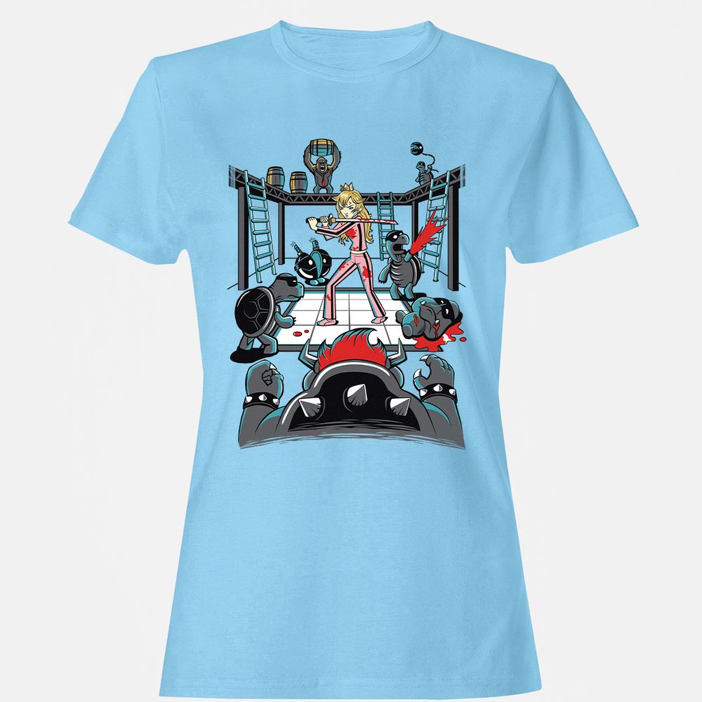 Women's T-Shirt - T374P7D3 - Light Blue - 8