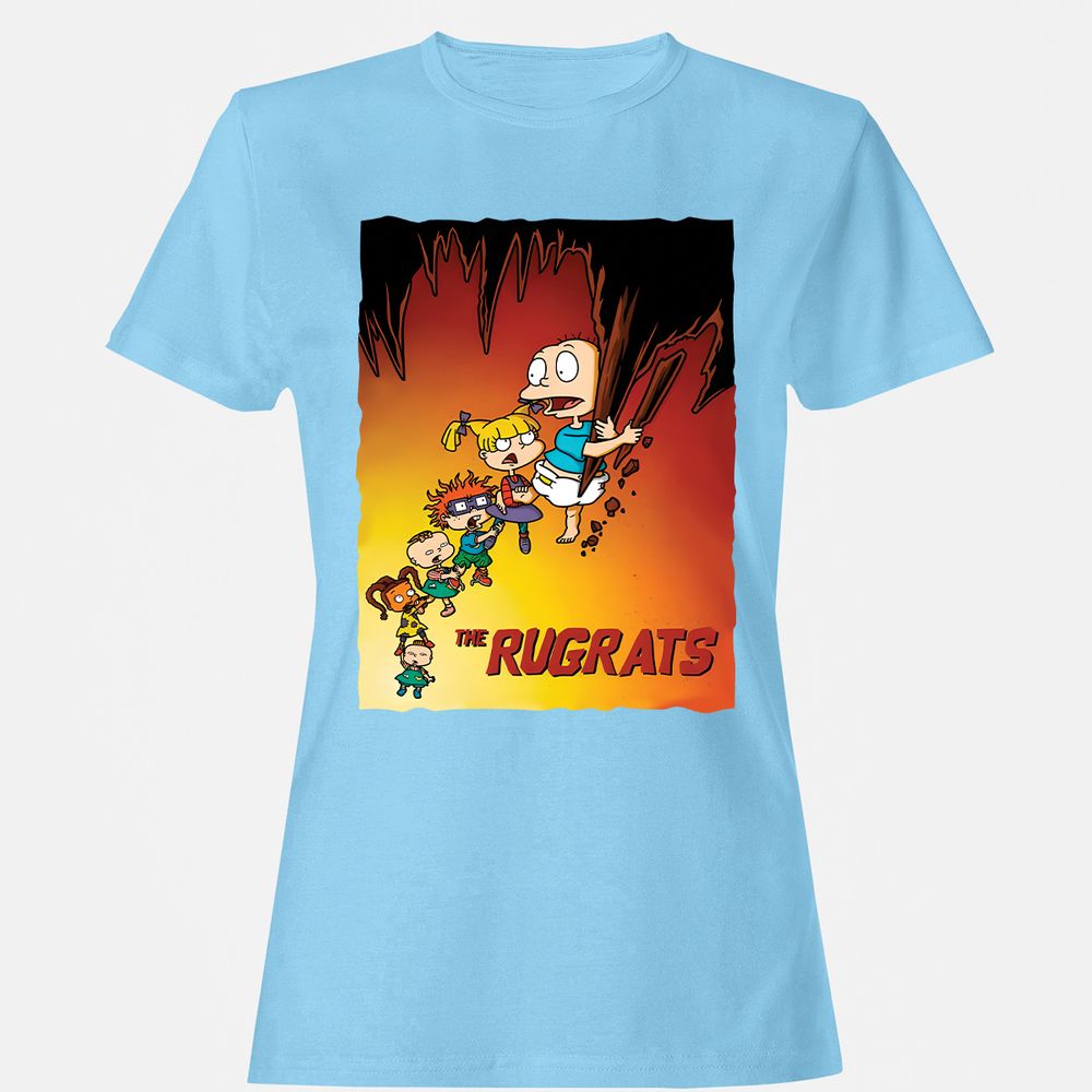 Women's T-Shirt - AGKUXN3Q - Light Blue - 8