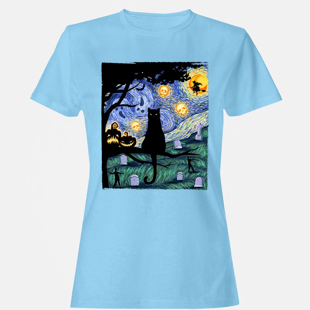 Women's T-Shirt - KH1BEVYS - Light Blue - 8